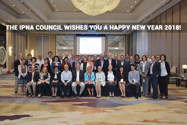 The IPNA council wishes you a happy new year 2018!